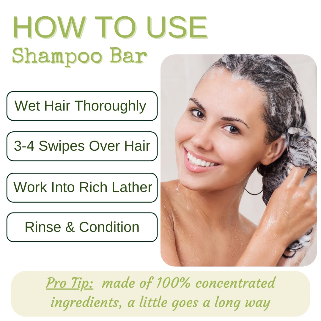 liv Nature Bar Shampoo uses clean ingredients for simple beauty.