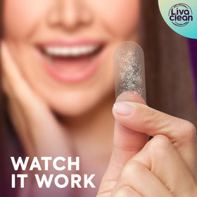 LivaClean LC 100 CT patch covers multiple spots with a single patch