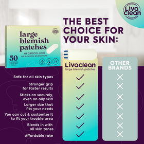LivaClean LC 100 CT overnight absorption minimizes residue
