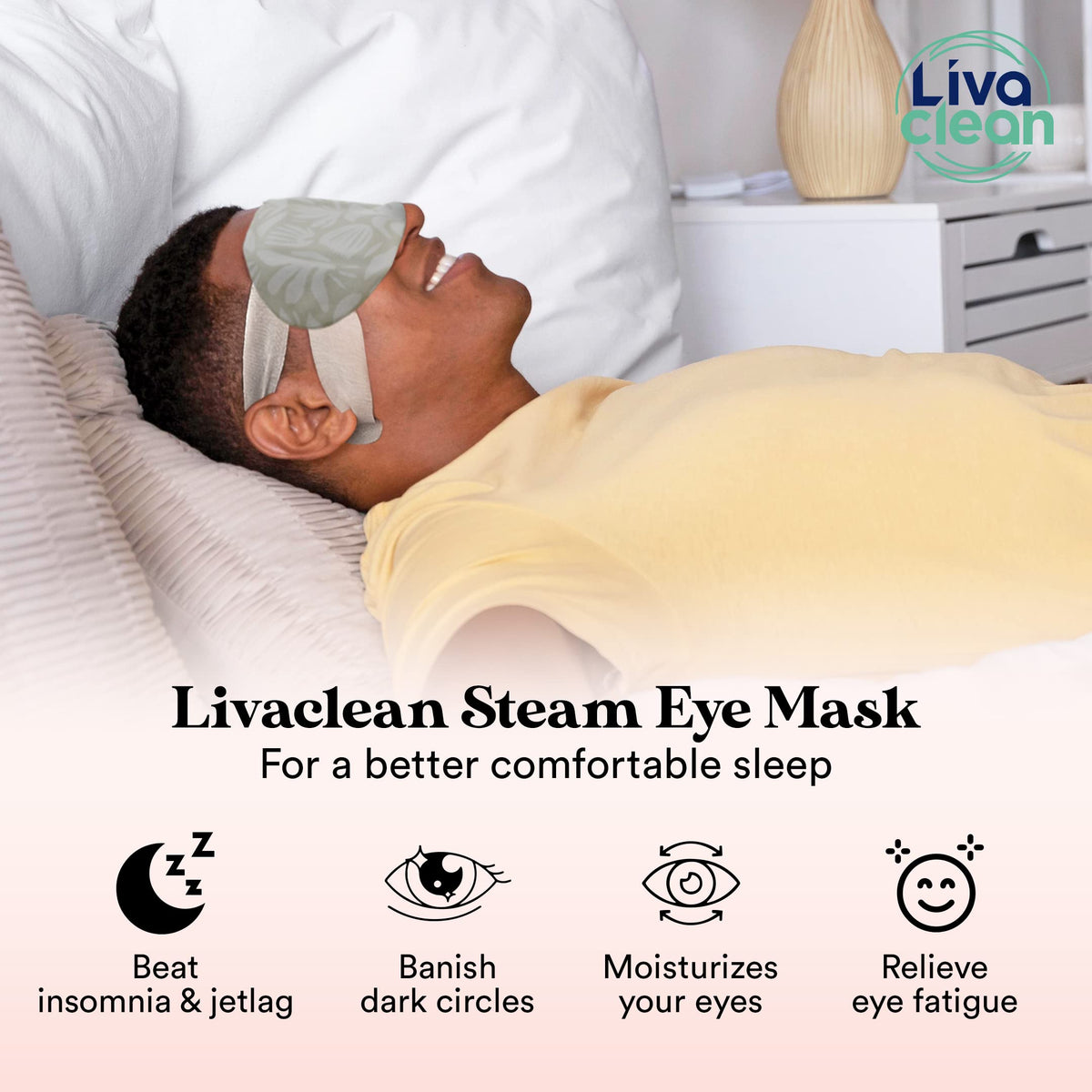 LivaClean unscented mask offers a fragrance-free option for sensitive users.