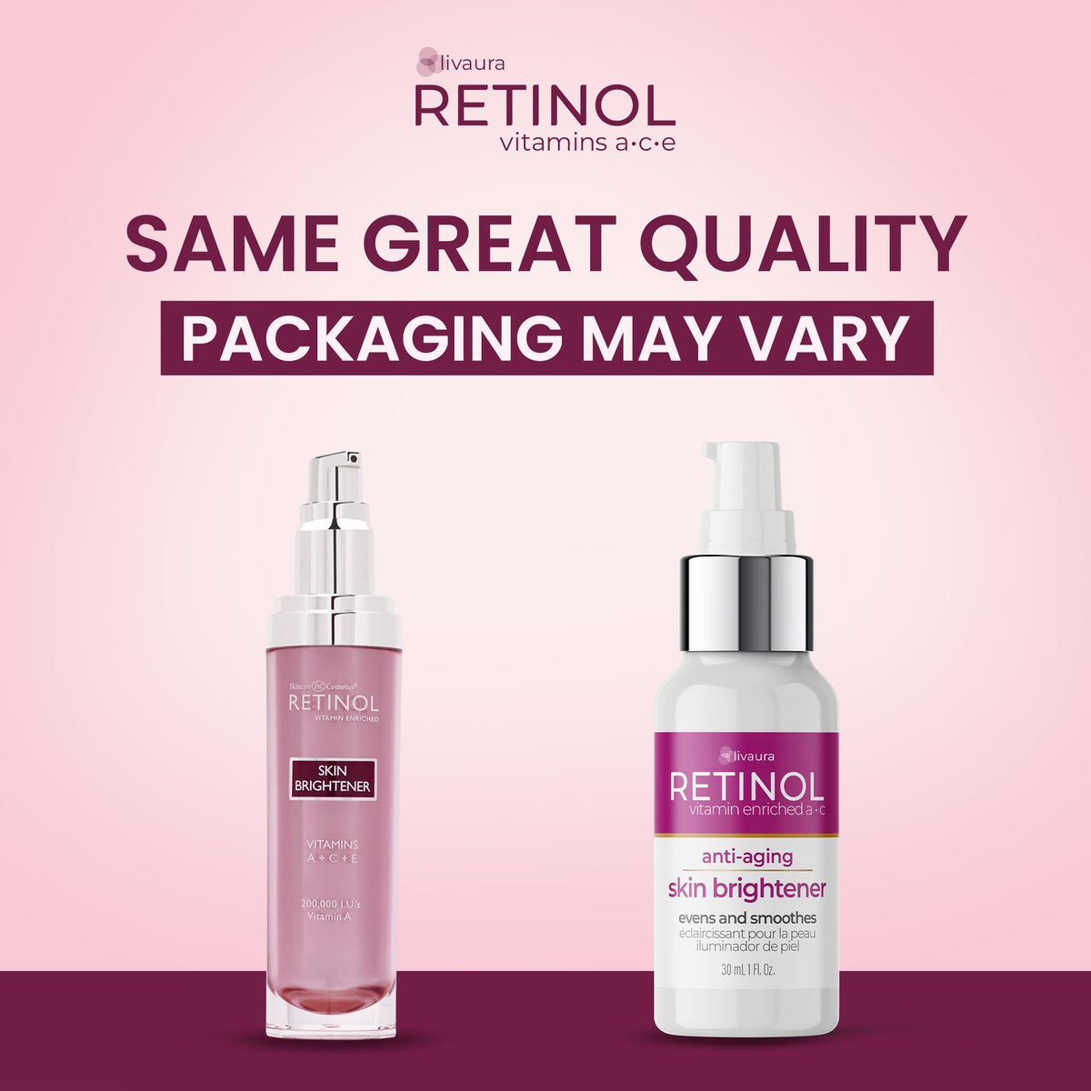 LIVAURA Retinol cream jar close-up showing rich texture for smoother skin