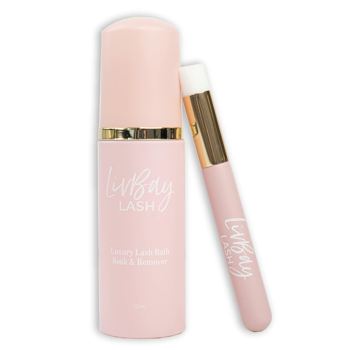 LIVBAY professional-use-only packaging signals salon-grade cleansing solution.