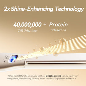 LivChic ionic generator with 40 million ions smooths hair