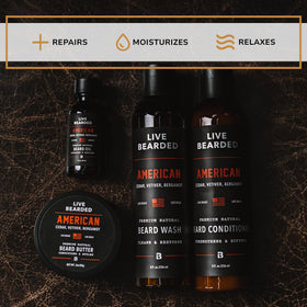 Live Bearded beard butter tin for lasting moisture and tame