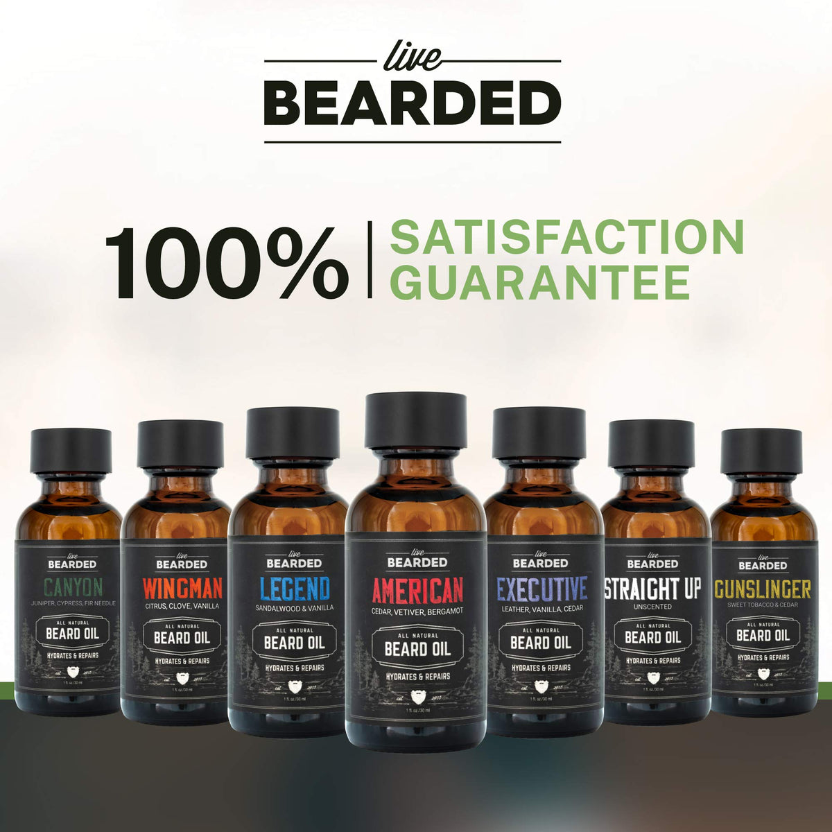 Live Bearded beard care kit idea with oil
