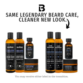 Live Bearded Complete Kit conditioner application for soft, manageable beard