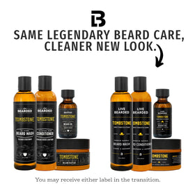 Live Bearded Tombstone conditioner tube for softer beard