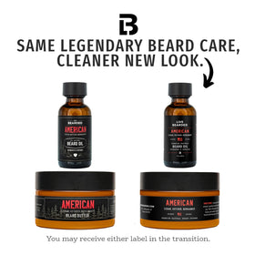 Live Bearded Essentials beard butter tin with argan and shea for smoother beard