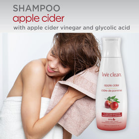 Live Clean label close-up highlighting ingredients and clean formulation