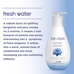 Live Clean vegan cruelty-free icon on packaging