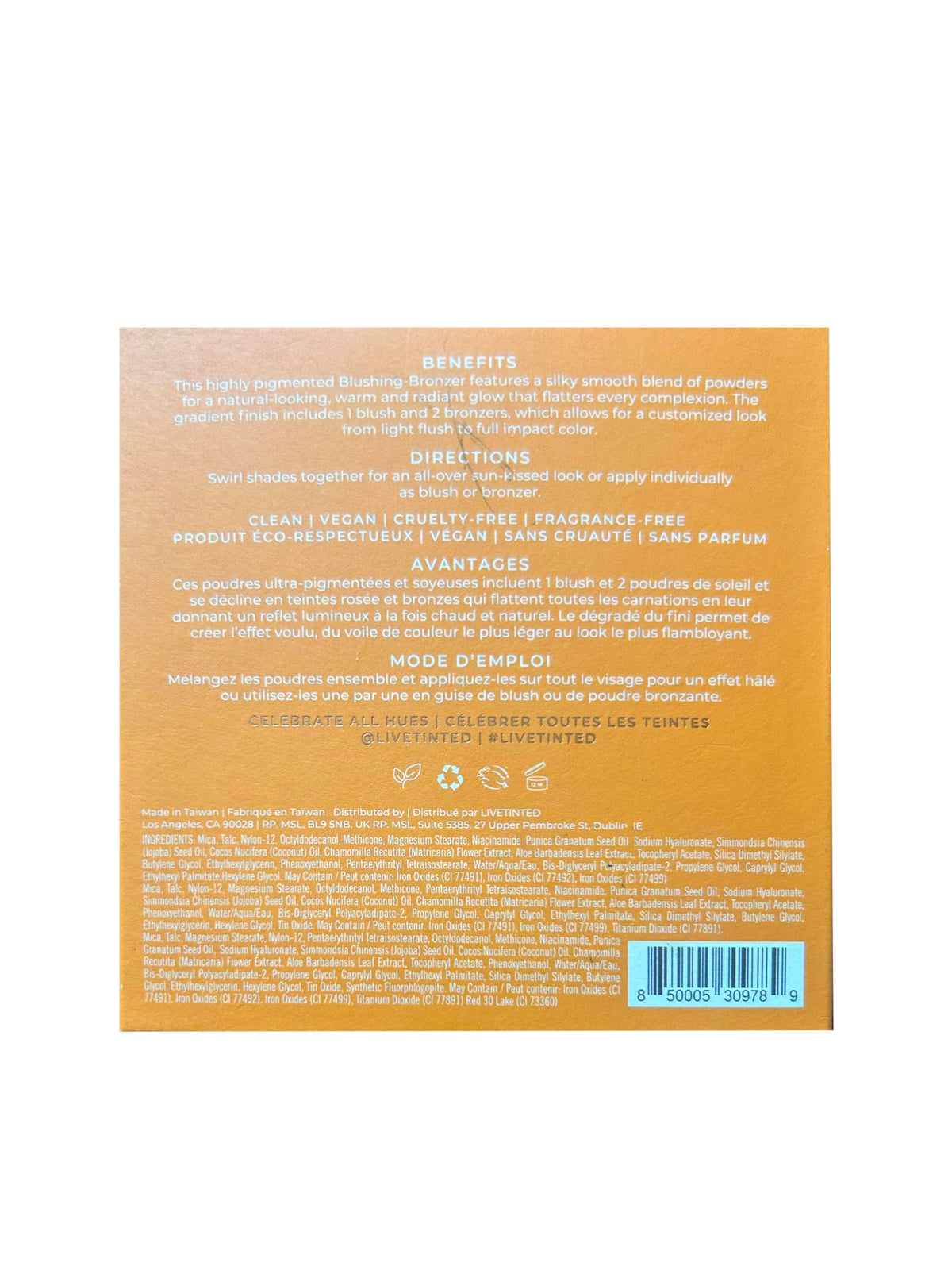 Live Tinted Huebeam niacinamide for evening skin tone.