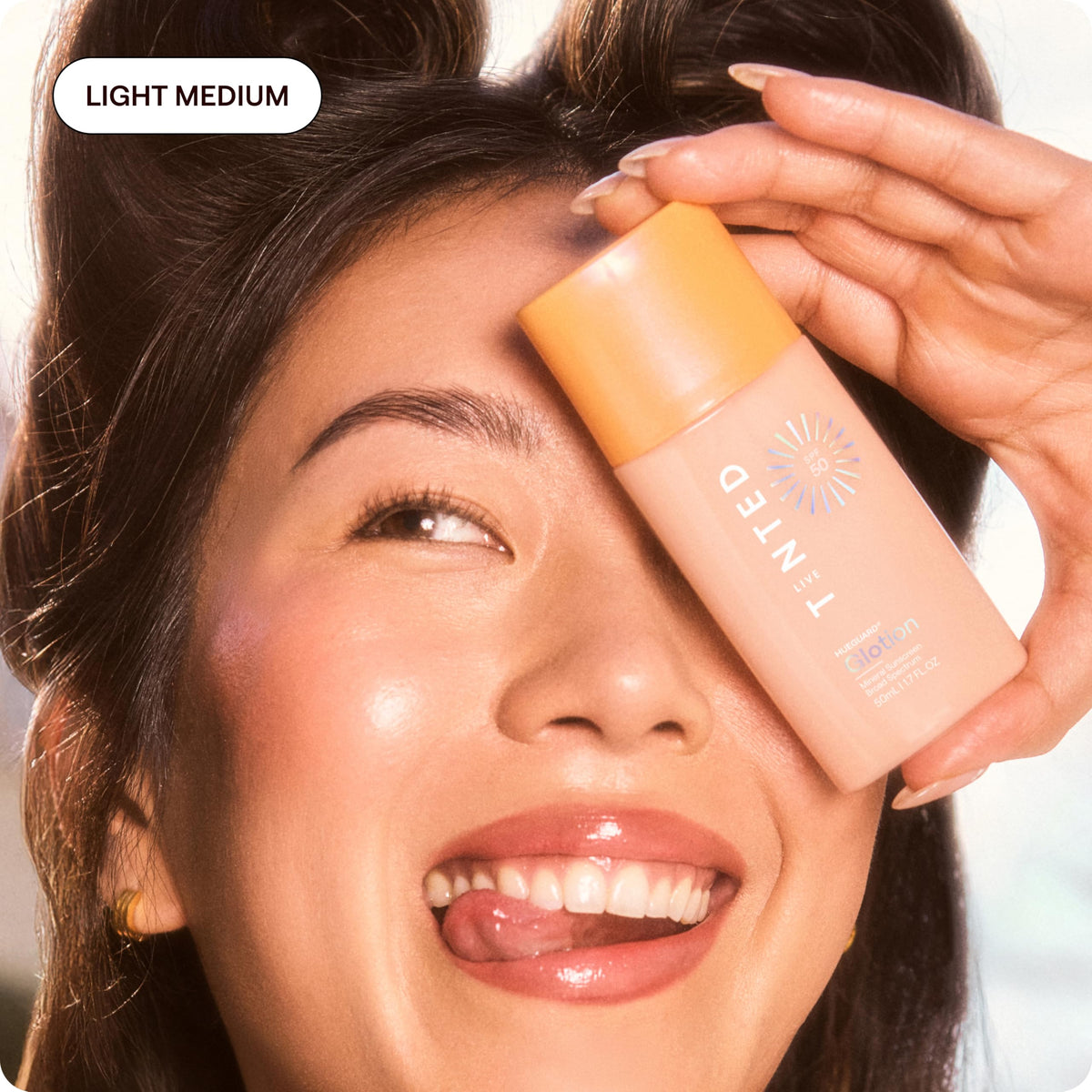 Fragrance-free Hueguard Glotion formula suitable for sensitive skin