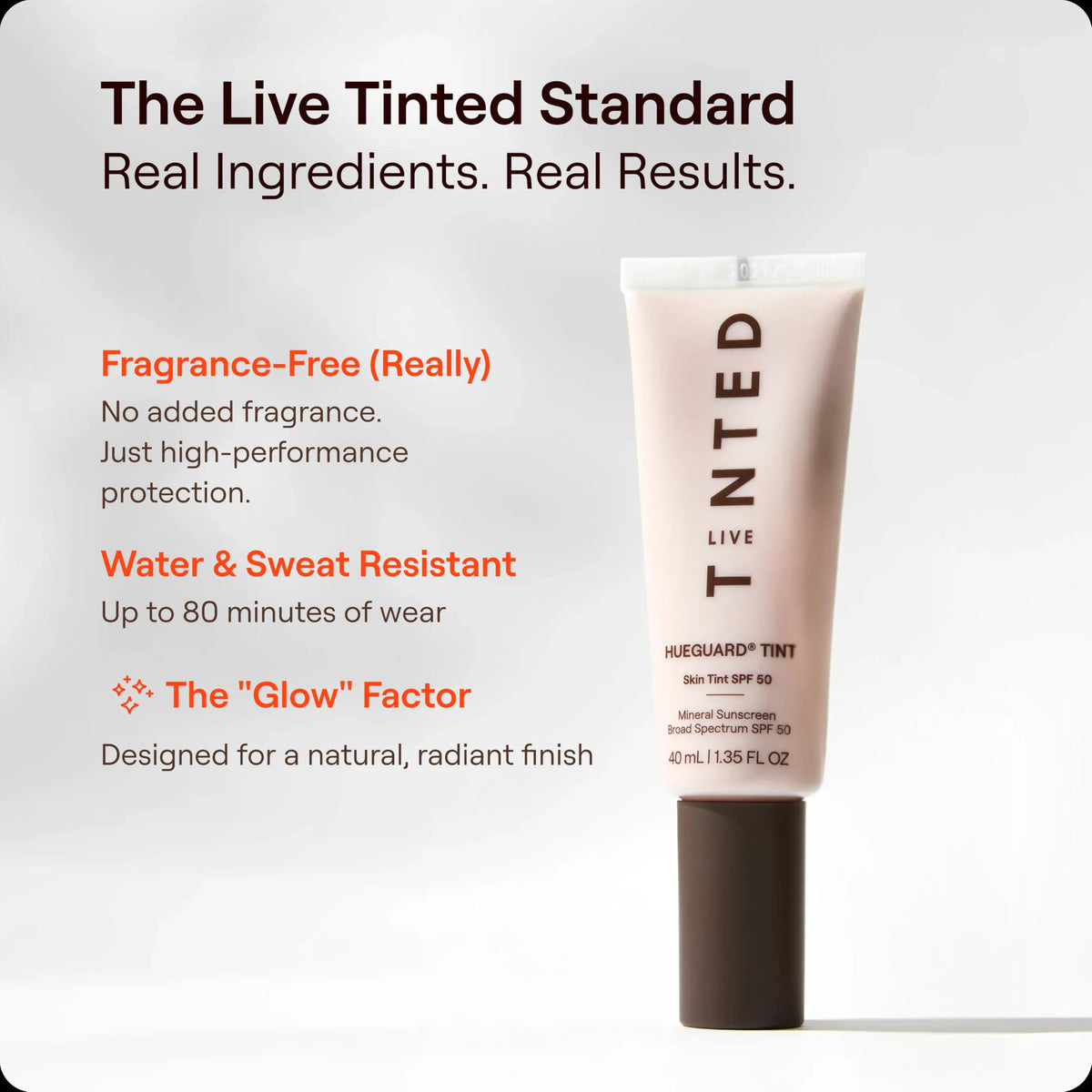 Hueguard swatch reveals skin-like glow for everyday wear