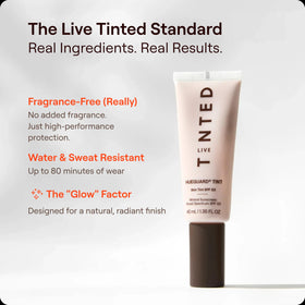 Hueguard swatch reveals skin-like glow for everyday wear