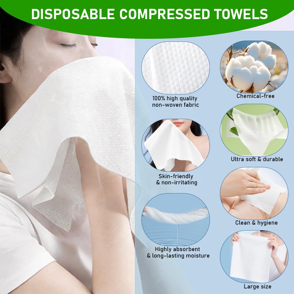 LiveFull nonwoven towels—ultra-soft and skin-friendly for daily care.