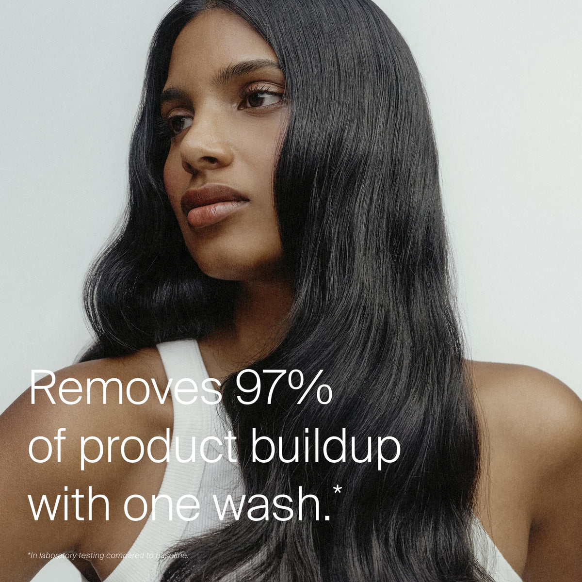 Living Proof Clarifying Detox Shampoo bottle pour for easy application and thorough cleansing