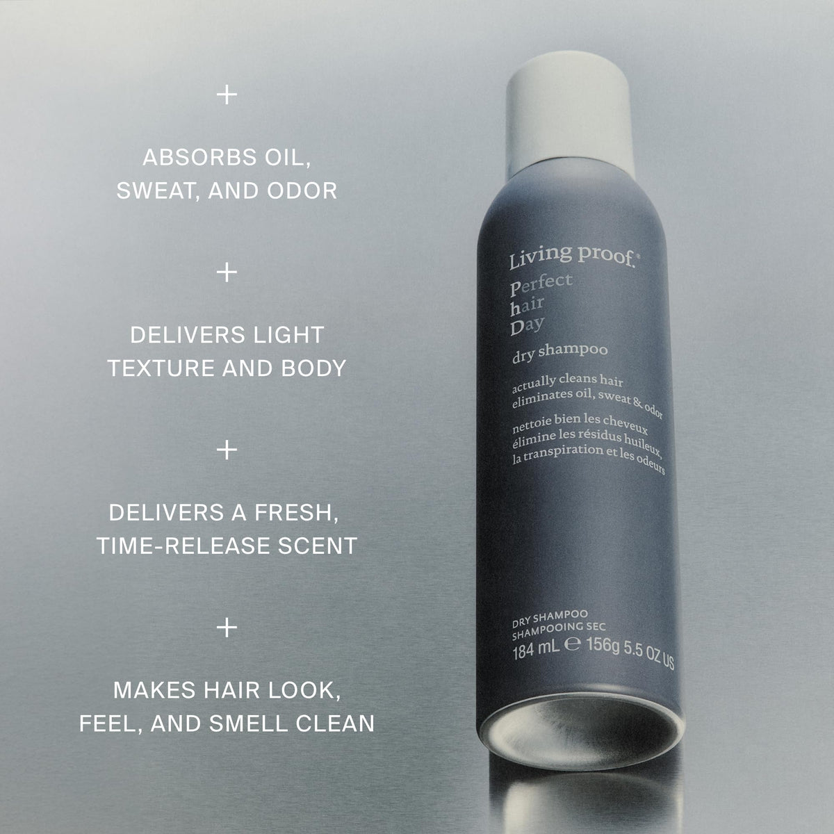 Spray application shown for quick oil absorption between workouts