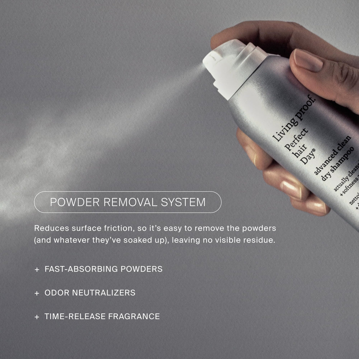 Living Proof Dry Shampoo refreshing look between workouts or busy days