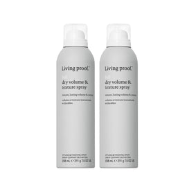 Living Proof Full Dry Volume & Texture Spray bottle delivering lift and texture.