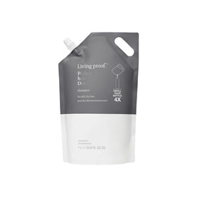 Living Proof Perfect Hair Day Shampoo bottle front view highlighting hydration and shine