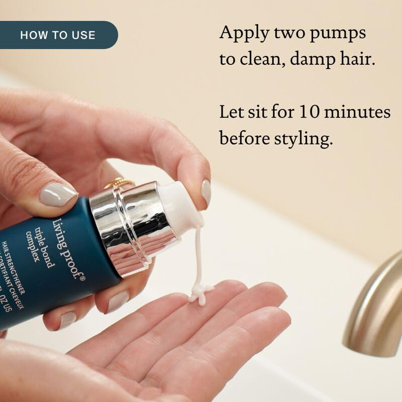 Living Proof silicone-free hair care close-up texture and shine on hair