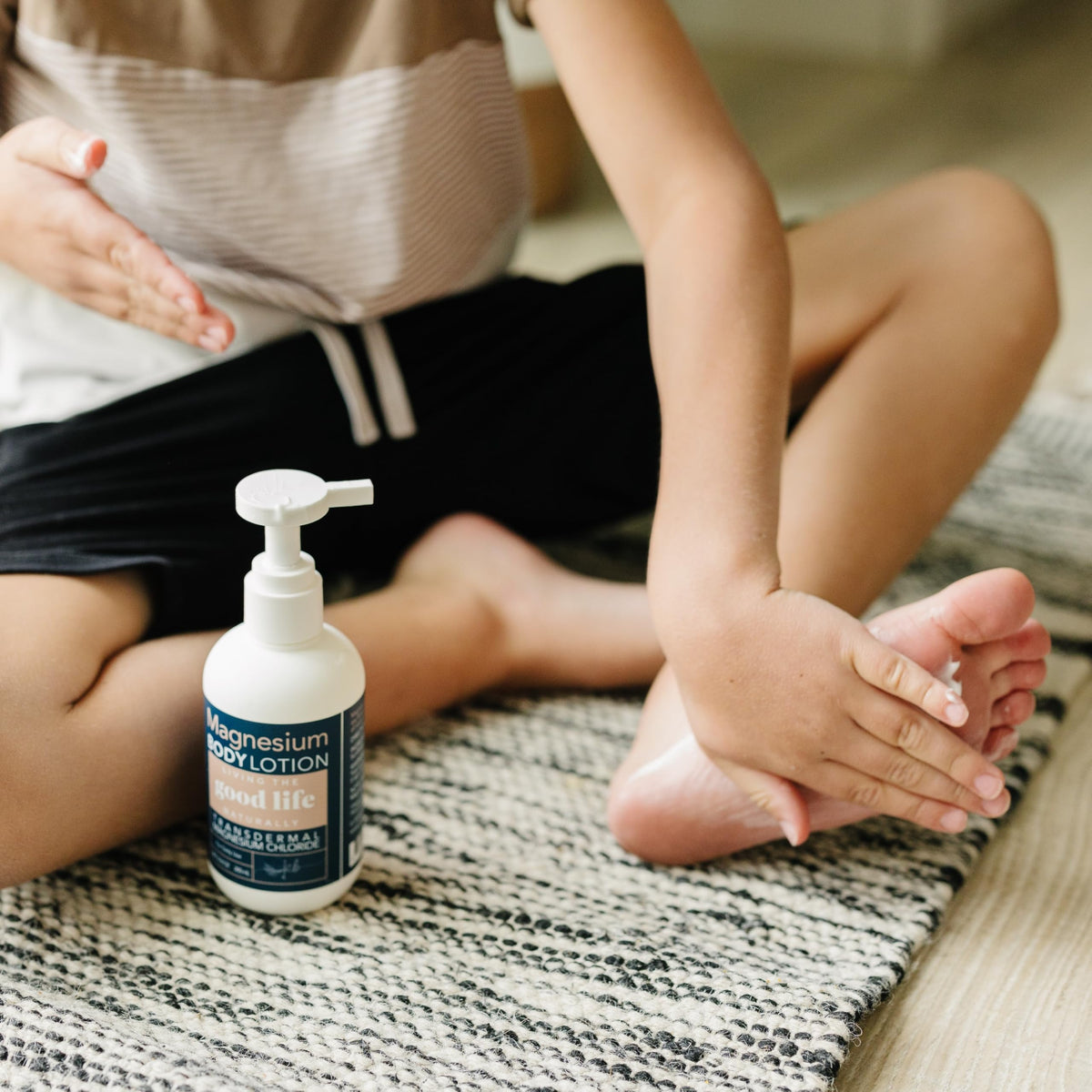 Living the Good Life Naturally Zechstein chloride detail highlights gentle transdermal use.