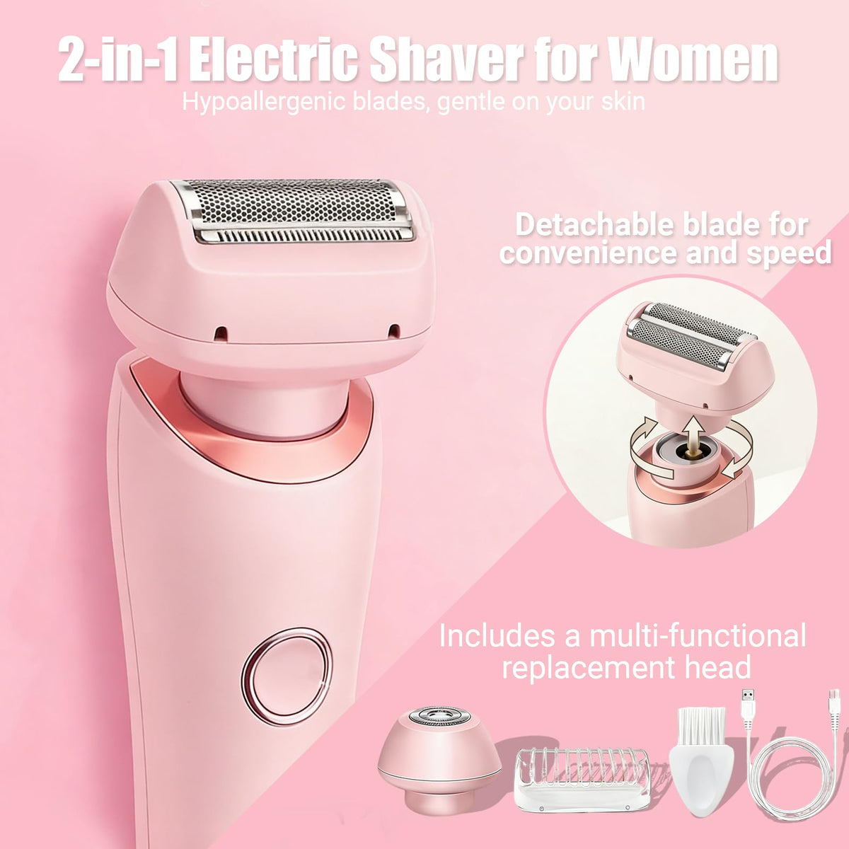 Livora 2.0 hypoallergenic blades reduce irritation for sensitive skin