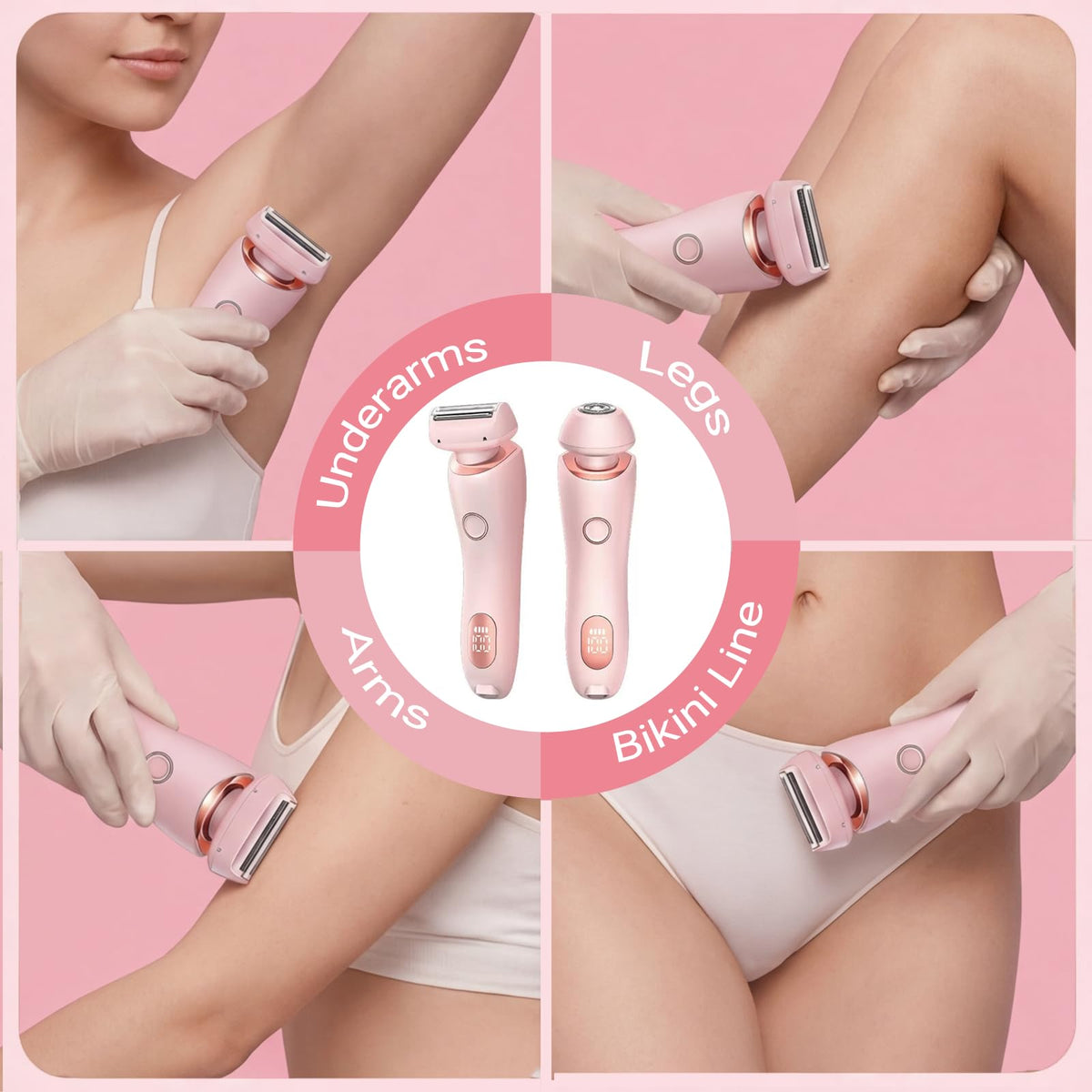 Livora 2.0 pink satin finish adds premium look and comfort