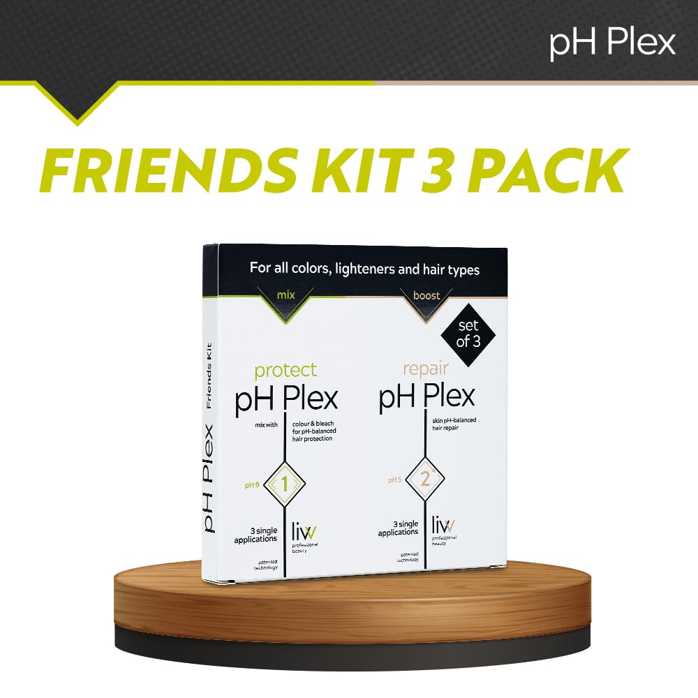 LIW pH Plex with color kit shows salon-like results at home.