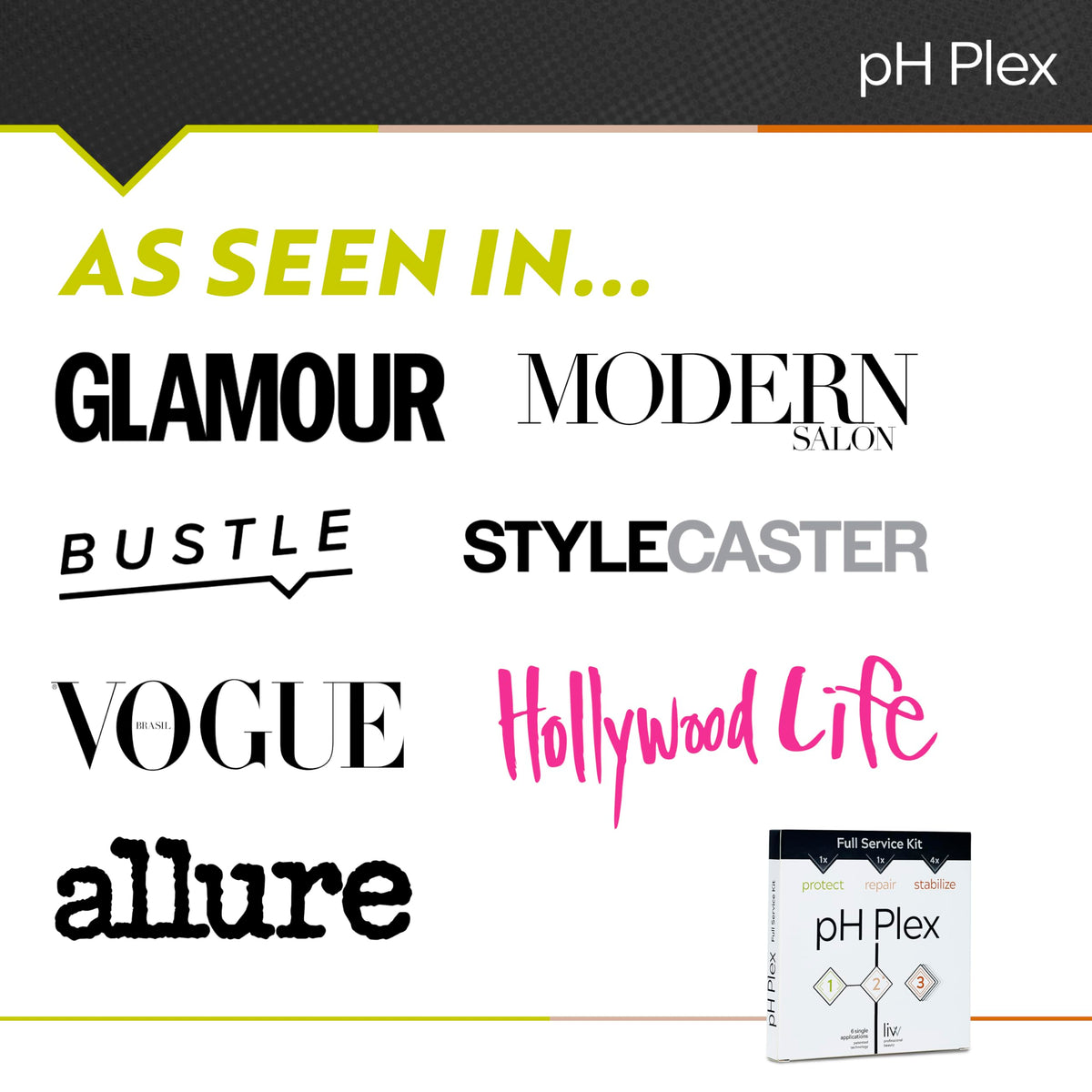 LIW pH Plex salon like shine on hair after treatment