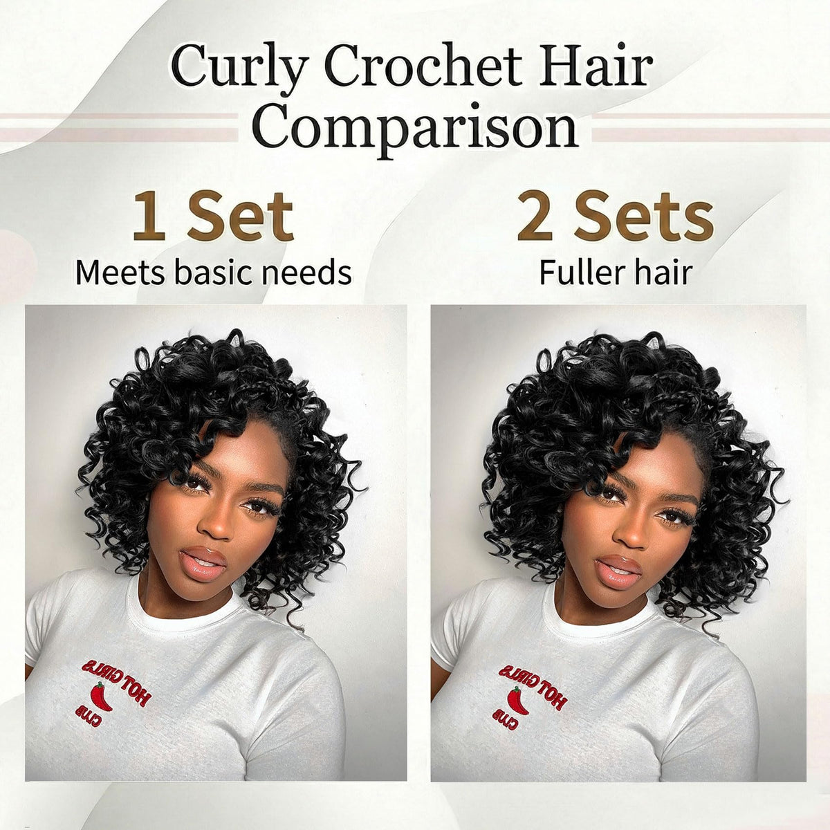 LIYATE Gogo Curl ocean wave 8inch ready for versatile beachy styles.
