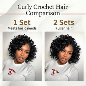 LIYATE Gogo Curl ocean wave 8inch ready for versatile beachy styles.