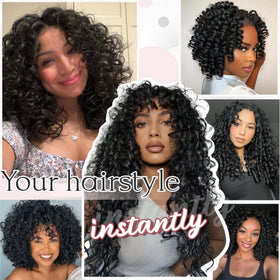 LIYATE Gogo Curl ready-to-wear look straight out of the box.