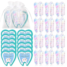 LiYiQ dental tooth claw clip collection with varied tooth motifs for stylish seasonal looks.