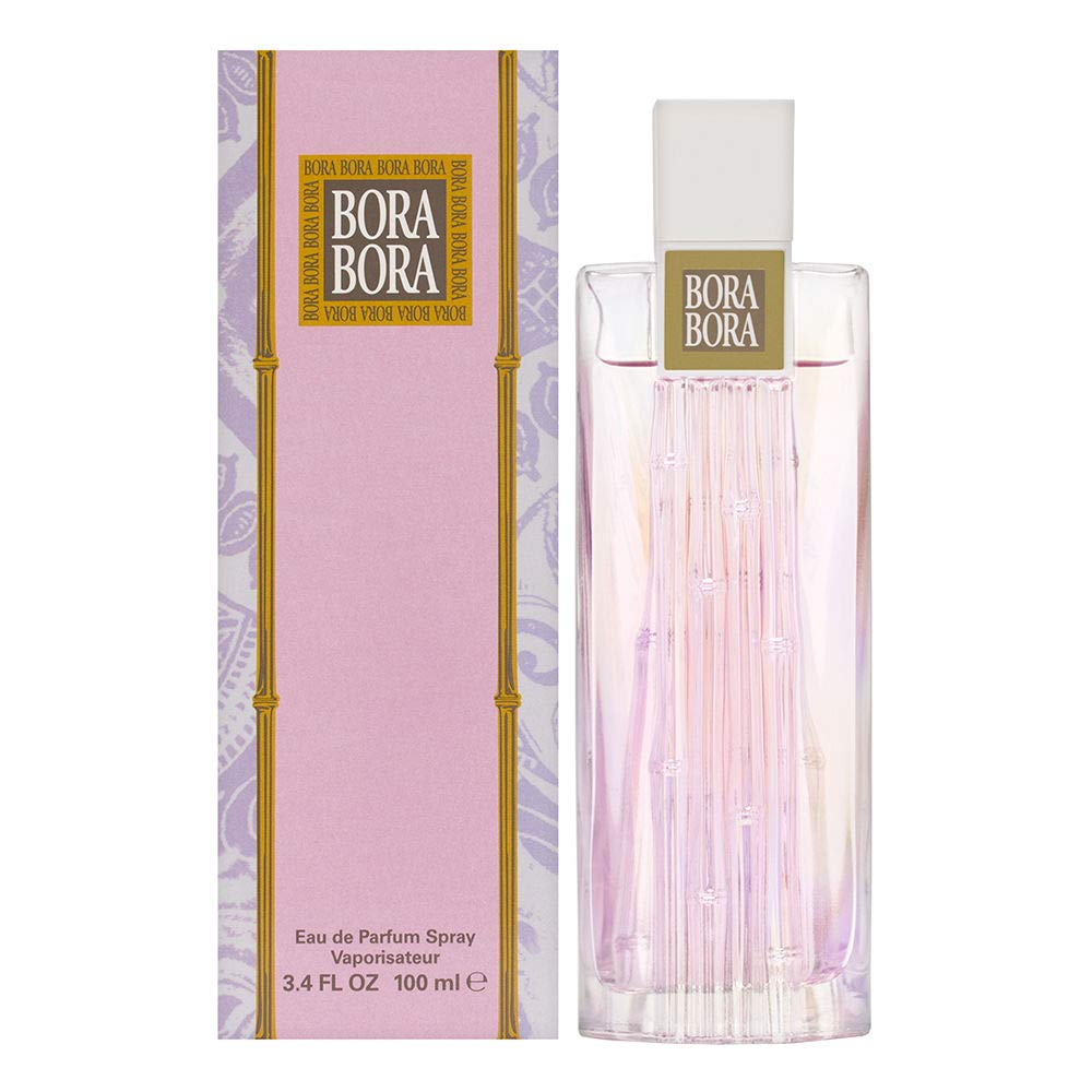 Liz Claiborne Bora Bora bottle highlights tropical florals for versatile day-to-evening wear.