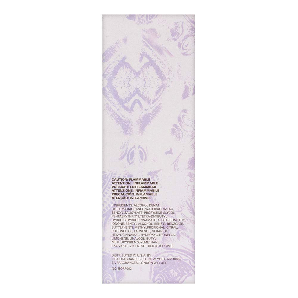 Liz Claiborne Bora Bora spray-mist demonstrates easy application with long-lasting scent for occasions.