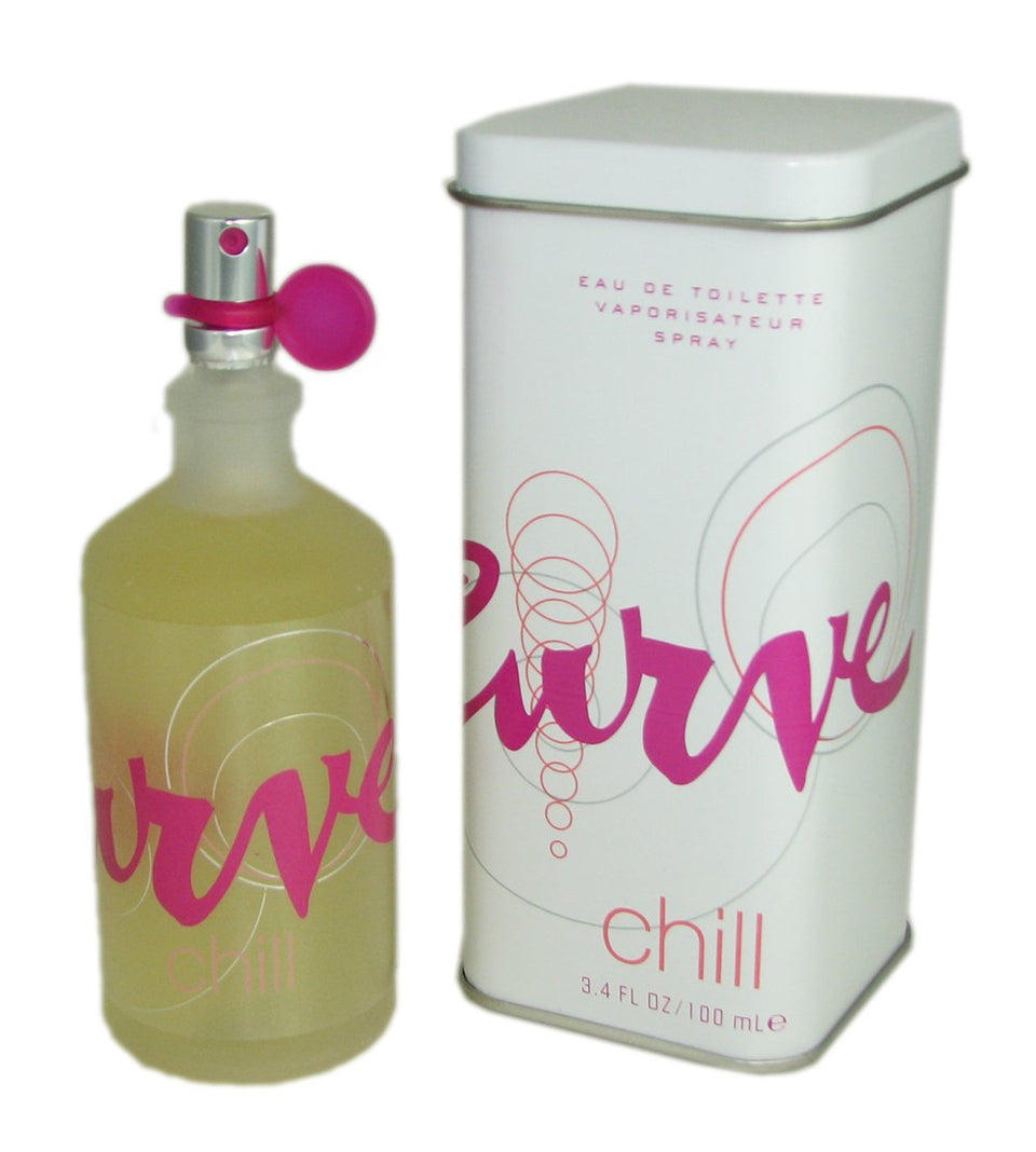 Liz Claiborne Curve Chill bottle in a casual setting for everyday wear.