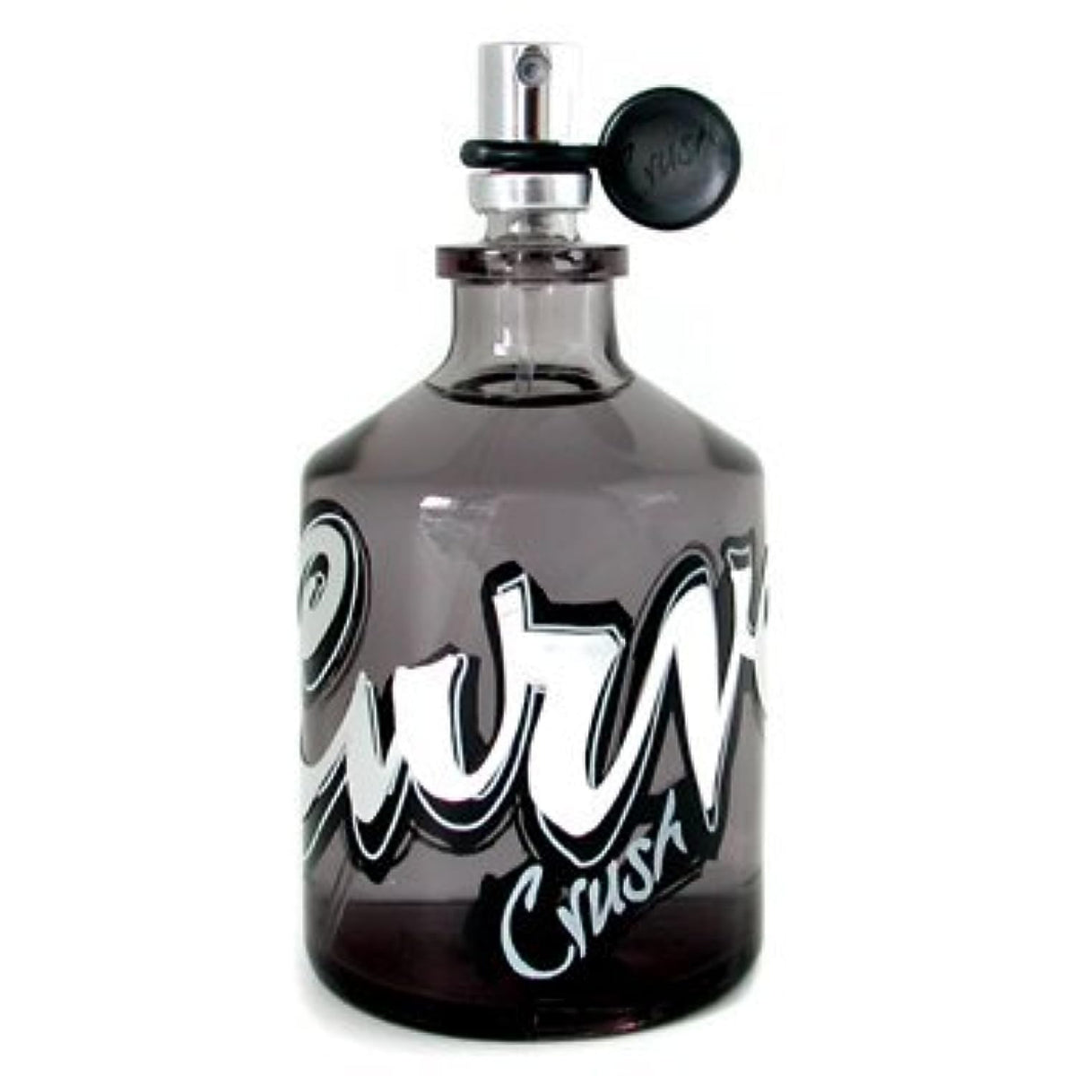 Liz Claiborne Curve Crush bottle back view highlighting compact spray bottle for casual outings.