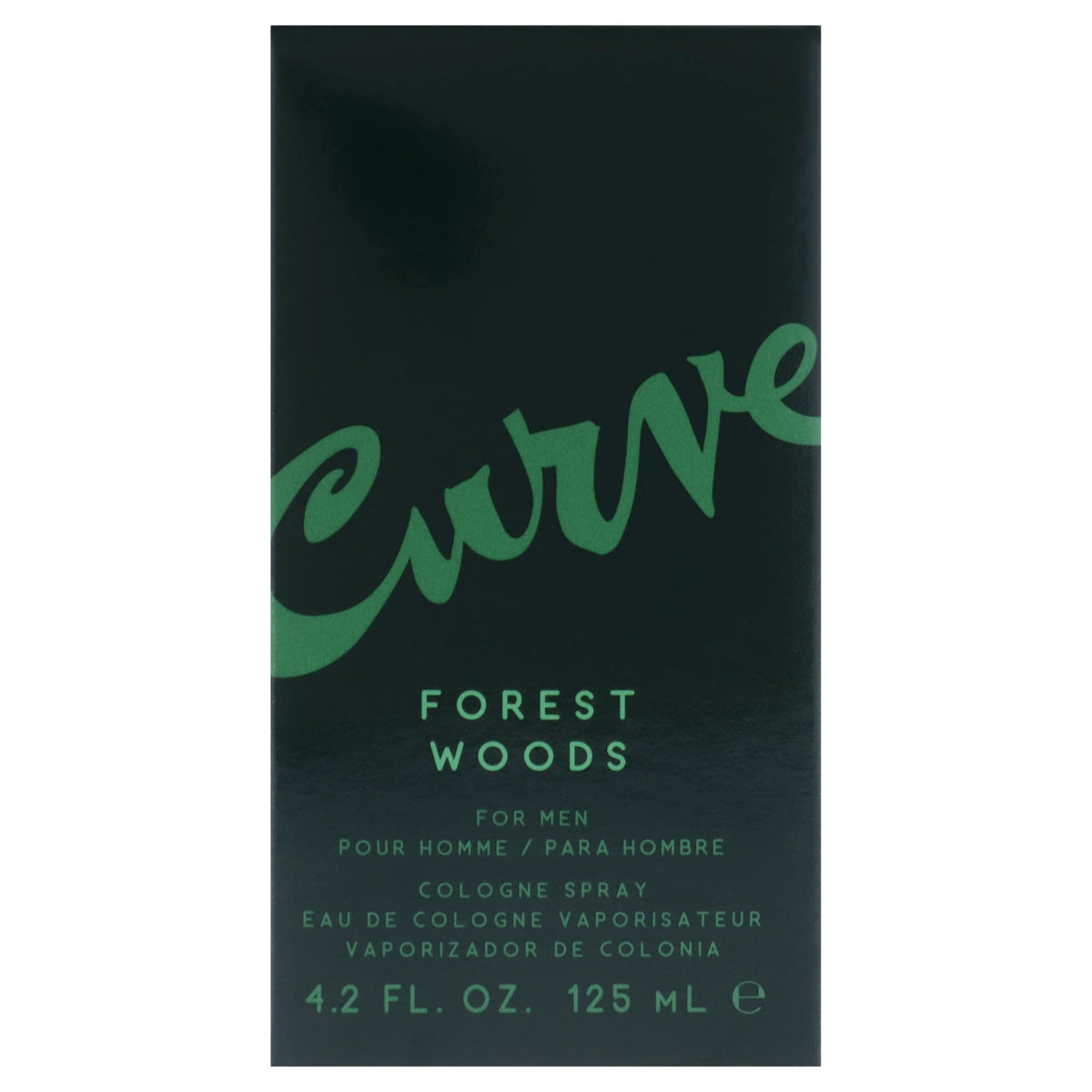 Packaging box for Liz Claiborne Curve Forest Woods, gift-ready