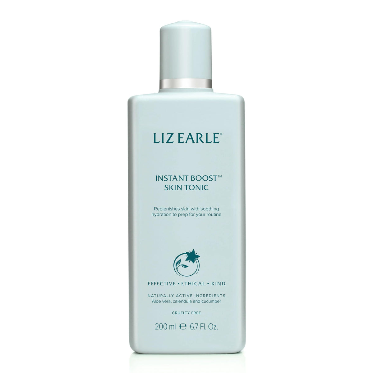 Liz Earle Instant Boost Skin Tonic bottle with hydrating formula for refreshed skin.