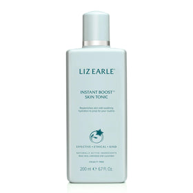 Liz Earle Instant Boost Skin Tonic bottle with hydrating formula for refreshed skin.