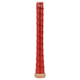 Lizard Skins DSP Ultra Bat Grip Crimson Red 1.8mm on bat boosts control during swings