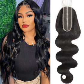 Lizourey 2x6 HD closure in body wave for natural part look