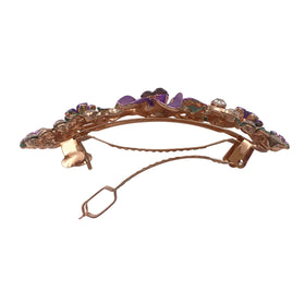 Lizzie Kay four-piece barrette set on hair for styling ideas