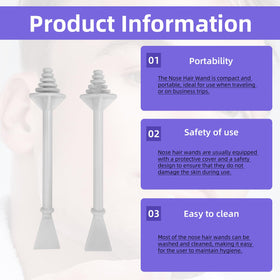 LJZP travel-friendly nose wax sticks stay organized in your bag