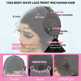 LKJY Glueless cap with adjustable straps and combs for secure wear