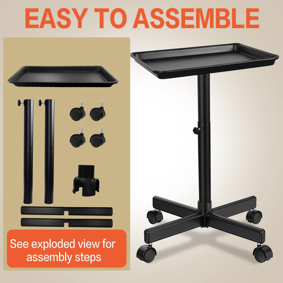 LKT COBTAC anti-fall edge tray keeps tools secure during movement.