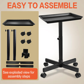 LKT COBTAC anti-fall edge tray keeps tools secure during movement.