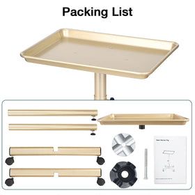 Easy assembly with clear instructions for quick setup