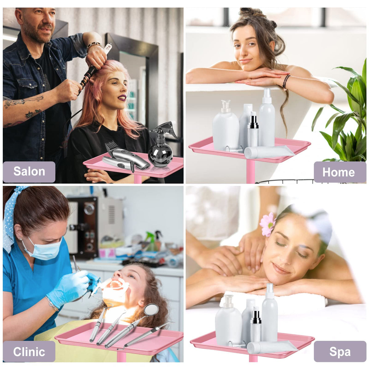 LKT COBTAC home-care trolley offers practical organization for personal grooming tasks.